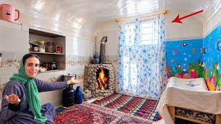 A Curtain of Hope in a Cavei Shelter: A Gift of Warmth to Negar's Mother's Home