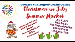 Christmas in July 2022 San Angelo Texas