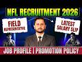 NFL Field Representative Salary, Job Profile &amp; Promotion Process – Complete Guide | NFL Vacancy 2026