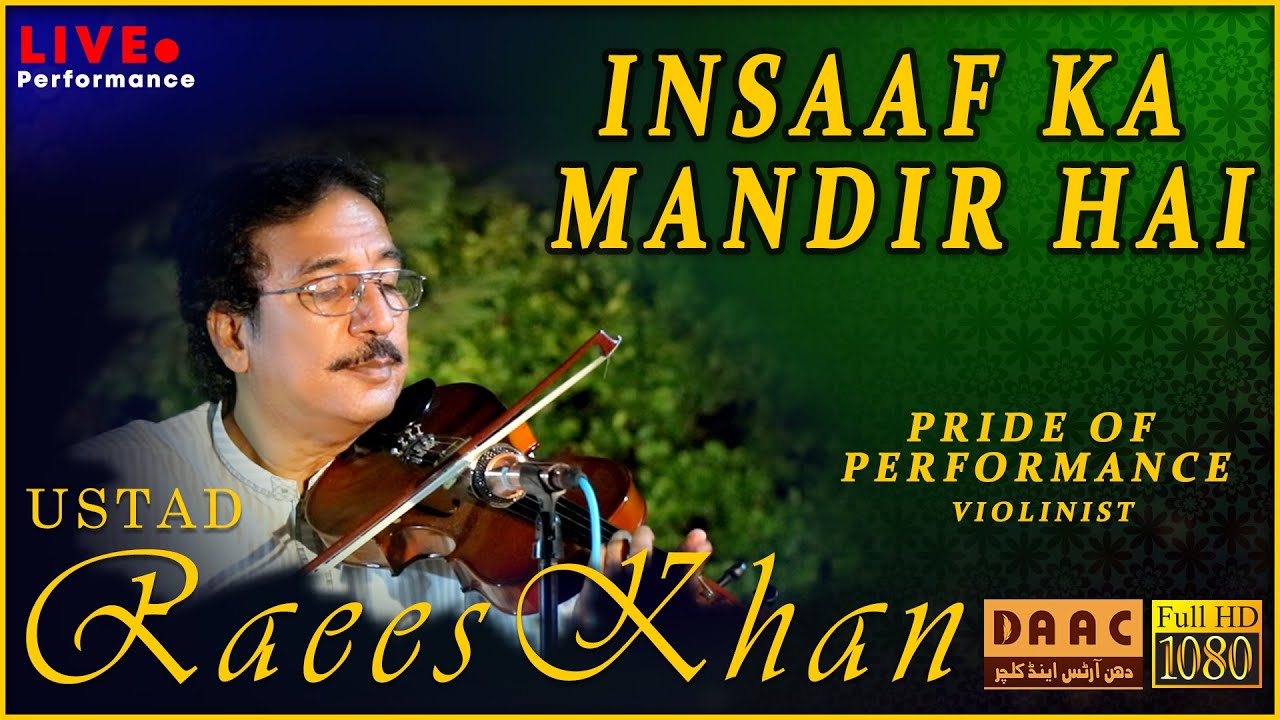 Insaaf Ka Mandir Hai | Tribute To Muhammad Rafi By Violinist Ustad ...