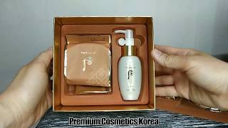 [WHOO] Cheongidan Radiant Essence Cushion #21 Special Set
