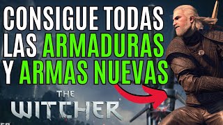 🔷Consigue TODAS las  ARMADURAS y ARMAS NUEVAS en THE WITCHER 3 🔷 ACTUALIZACIÓN NEXT GEN WITCHER 3