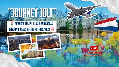 🌷 Exploring the Beauty of the Netherlands – Land of Windmills & Tulips! 🇳🇱✨