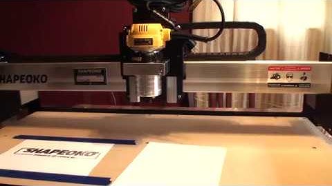 Shapeoko XL homing cycle