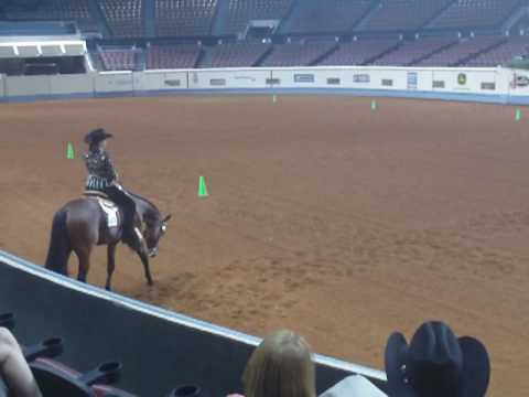 Rachel Nankervis and Set to Blaze- AQHYA World Sho...