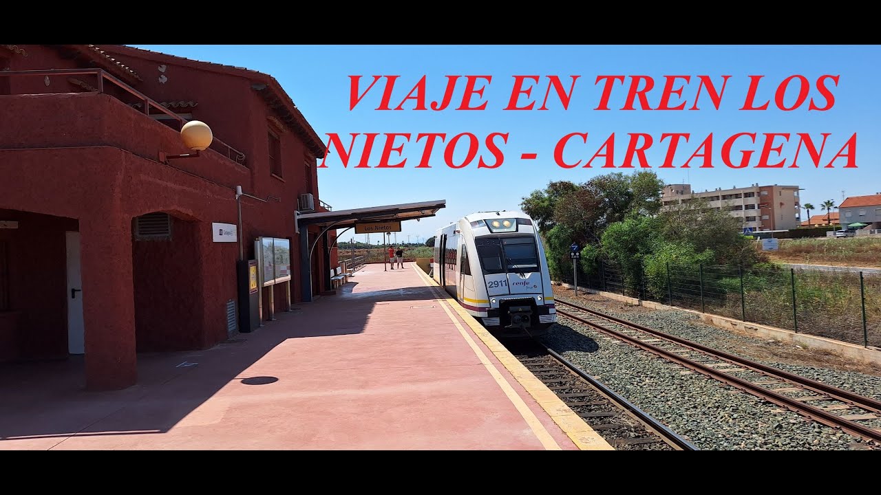LÍNEA CARTAGENA-LOS NIETOS (antigua FEVE). Trenes y viaje