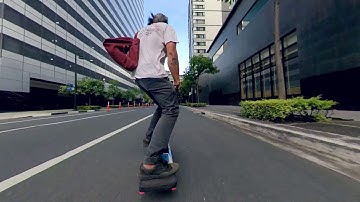 Onewheel XR BGC, Metro Manila Run ( Insta360 One-R Test)
