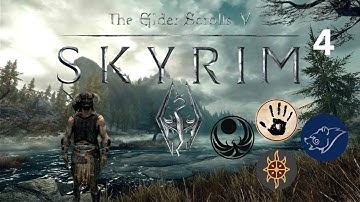 Skyrim (2011) Walkthrough Part 4 No Commentary (Detailed)
