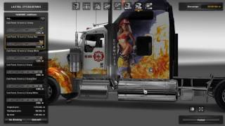 ets 2 promods american truck costumize a kenwood w900