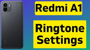 Redmi A1 Ringtone Settings, Set New Ringtone Redmi A1{Tutorial}