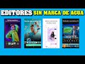 Editores de Vídeo GRATUITOS Sin Marca de Agua 2025