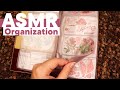 АСМР Организация наклеек. Приятные звуки. Тихий голос | ASMR Stickers organization. Soft voice