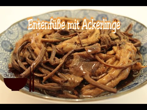 Entenfüße mit Ackerlinge