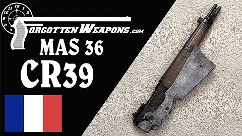 French Underfolding Paratrooper Rifle: MAS 36 CR39 - DayDayNews