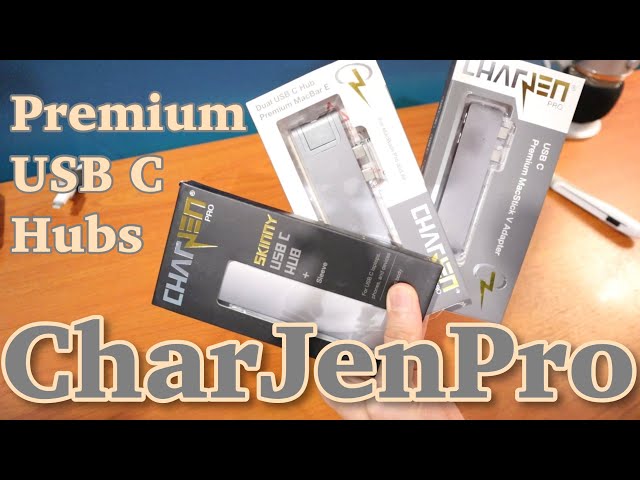 CharJenPro USB C Hubs Unboxing | Skinny, MacBar E & MacStick V