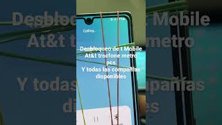 Desbloqueo de red t mobile aT&t metro pcs tracfone y más paga luego del desbloqueo…..