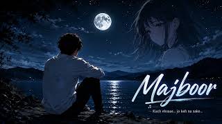 Nightfall music–Majboor|| Hindi lofi love song||Music video 