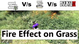 WELCOME TO THE ULTIMATE GRASS FIRE EFFECTS TEST! 🔥
