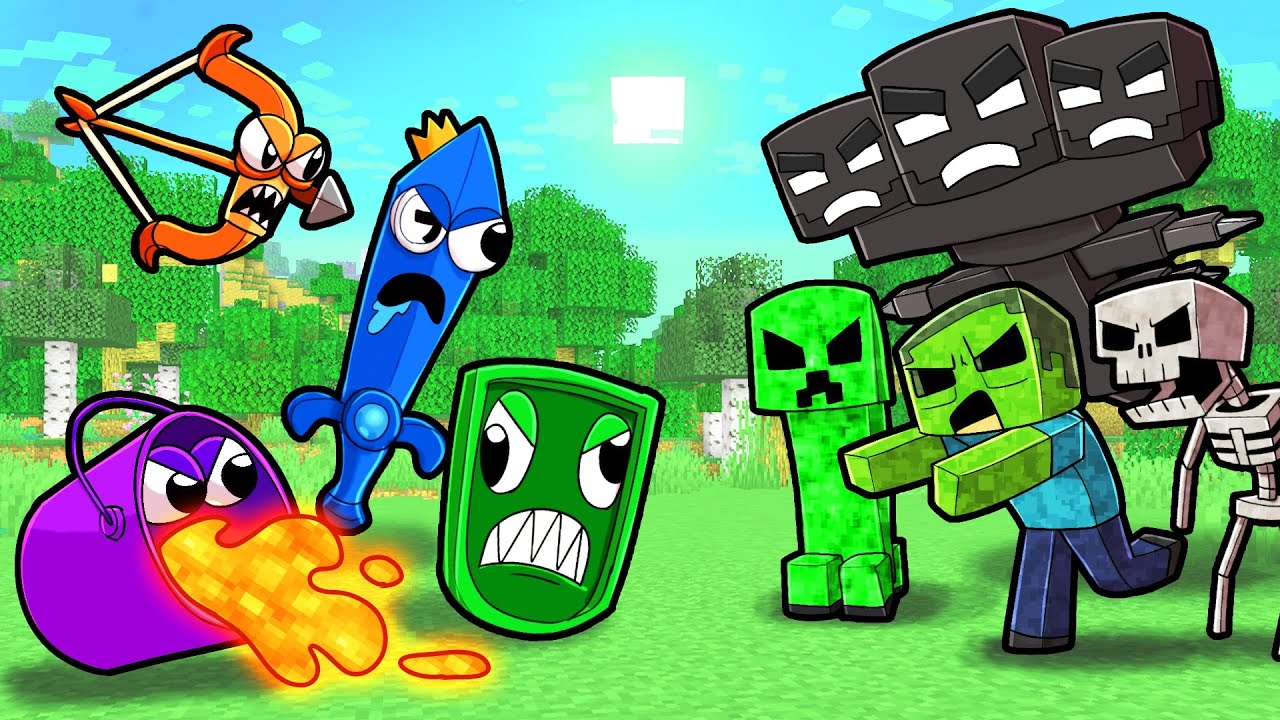 Радужные друзья, но все они — ОРУЖИЕ!!