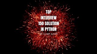 Leetcode 55 | Jump game in python #leetcodechallenge #consistency 