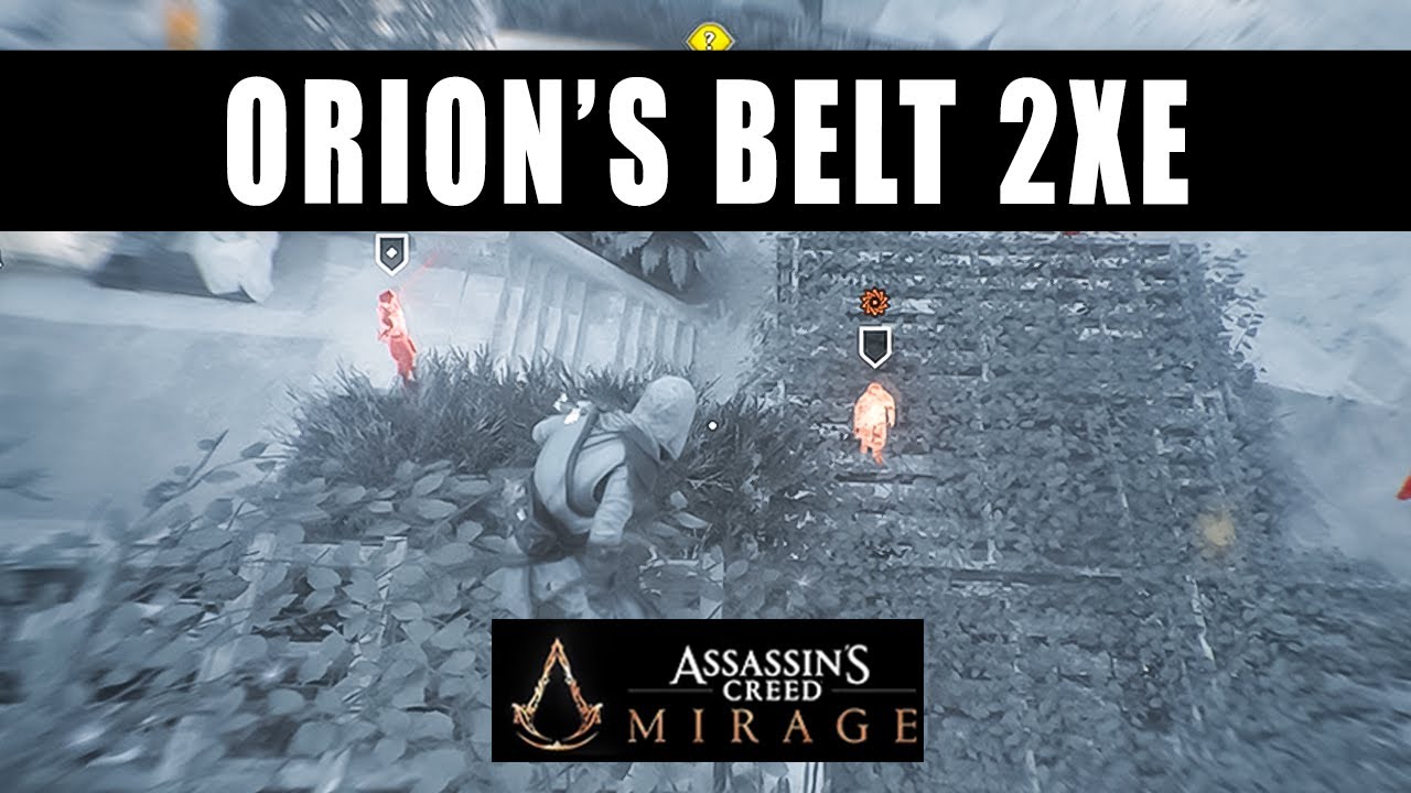 Assassin's Creed Mirage Orion's Belt Environmental Kill