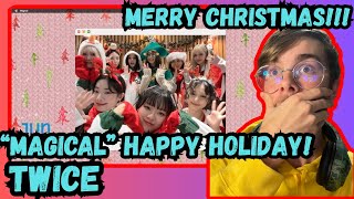 TWICE is MAGICAL!!! (TWICE "Magical" Happy Holiday! Video Reaction)
