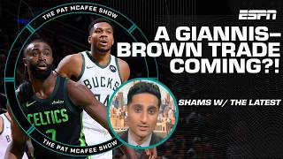 Shams on Jaylen Brown’s future if the Celtics acquire Giannis in a trade | The Pat McAfee Show