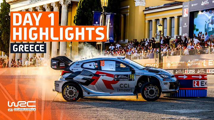 Day 1 Highlights | WRC EKO Acropolis Rally Greece 2025