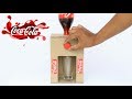 How to Make Coca Cola Fountain Machine From Cardboard at Home