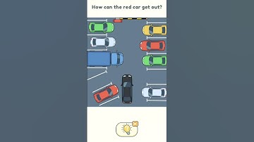 Dop2 Delete part one How can the red car get out #viral #shorts #shortsfeed