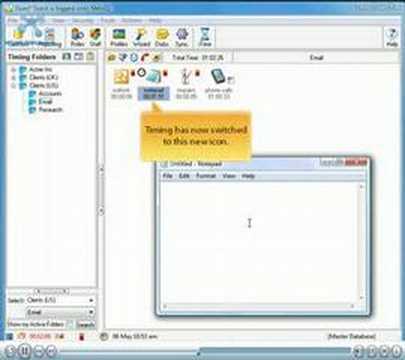 MetriQ Hands Free Time Logging: Timing between Folders