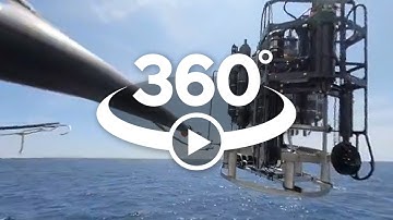 360˚ Video: Recovering a CTD Rosette