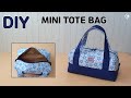 DIY MINI BOSTON BAG/ Simple tote bag/ Zipper pouch/  sewing tutorial [Tendersmile Handmade]