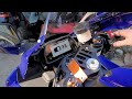 How to Set the Clock on a 2023 Yamaha R1