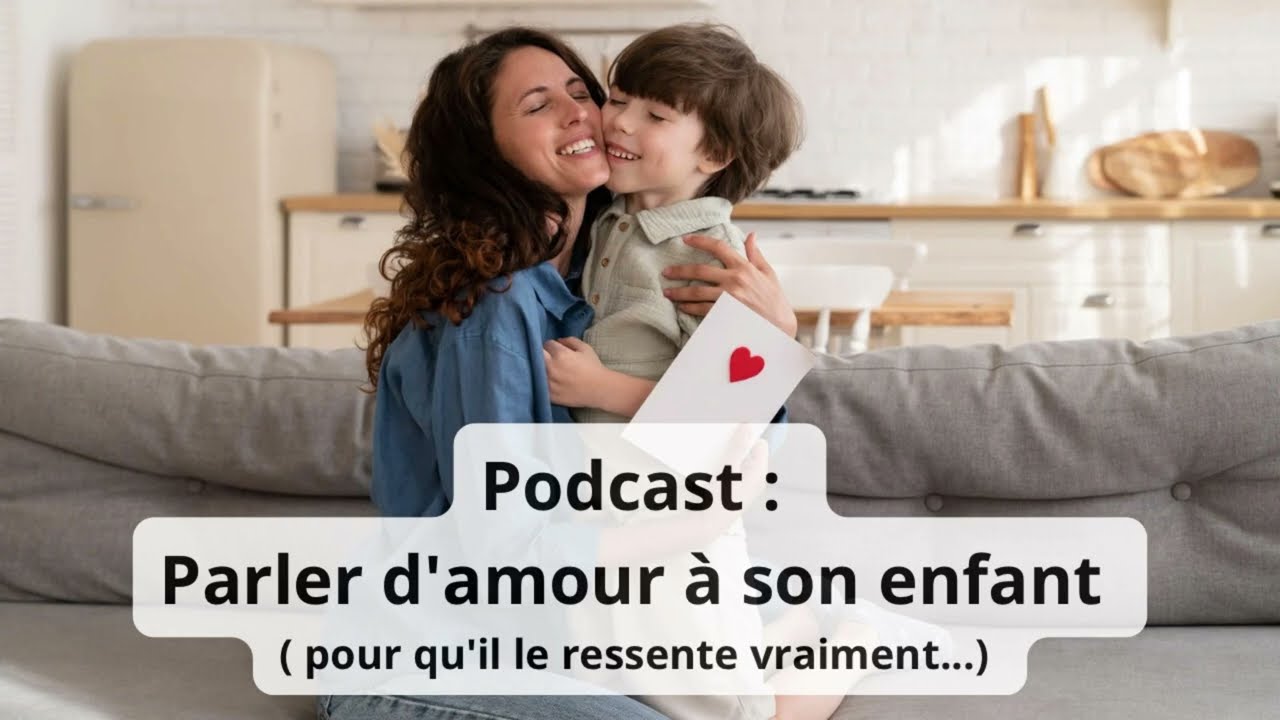 Comment parler d’amour à son enfant pour qu’il le ressente vraiment ? #parentalité