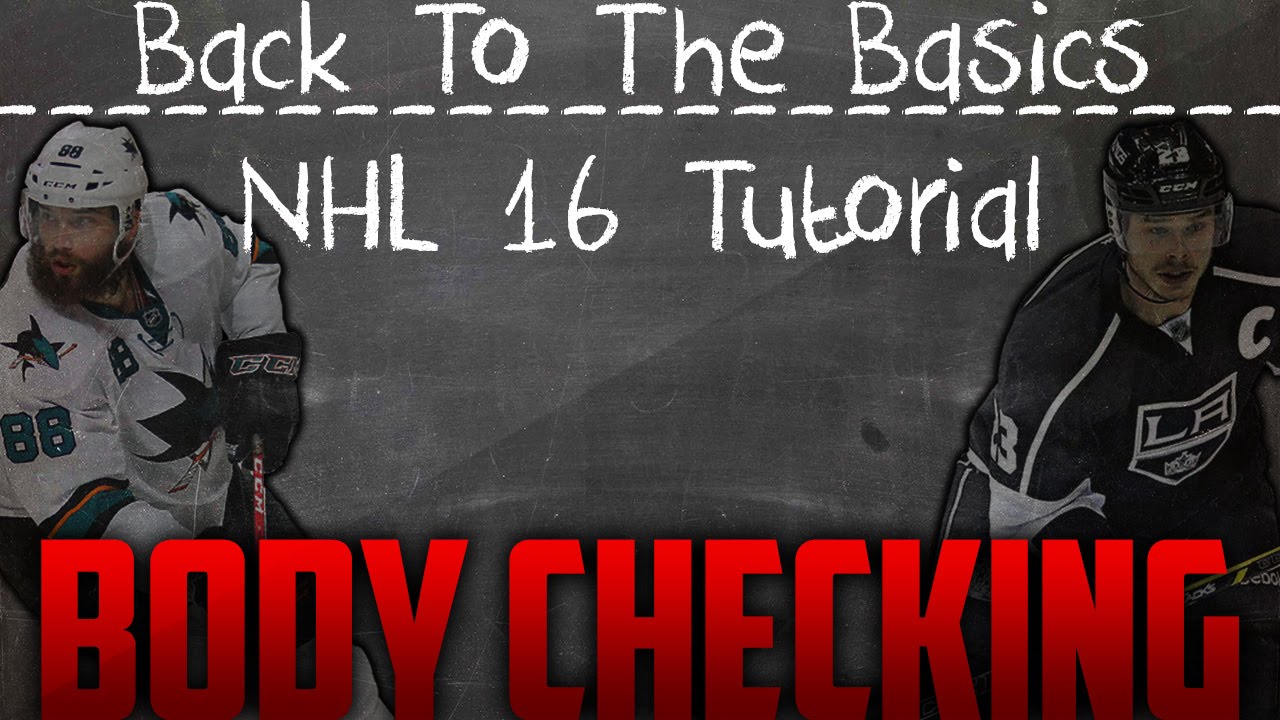 how to body check in nhl 16