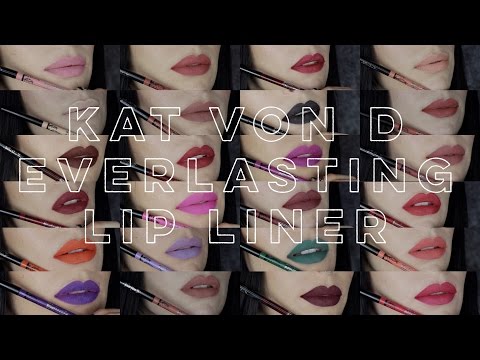 Video Kat Von D Lip Liner Uk