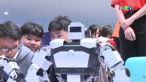 [ĐÀI BTV] SỨC NÓNG LAN TỎA KHẮP BUỔI TẬP HUẤN & THI THỬ CUỘC THI LẬP TRÌNH AI ROBOT