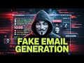 How Hackers Generate Fake Emails 😈 | Temporary Email Trick Explained (Educational purpose only) 💻
