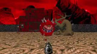 Doom E3M1 Hell Keep - No Mouse Playthrough