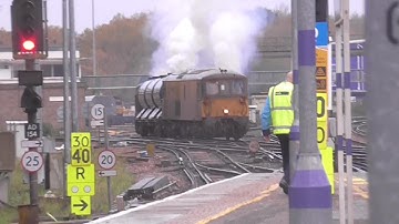 INCREDIBLE THRASH. 73119 and 73128 RHTT at Tonbridge. 29.11.25