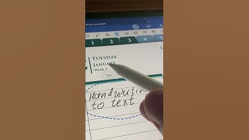 How to convert handwriting to text in GoodNotes 6 #goodnotes6 #ipadplanner #digitalplanner