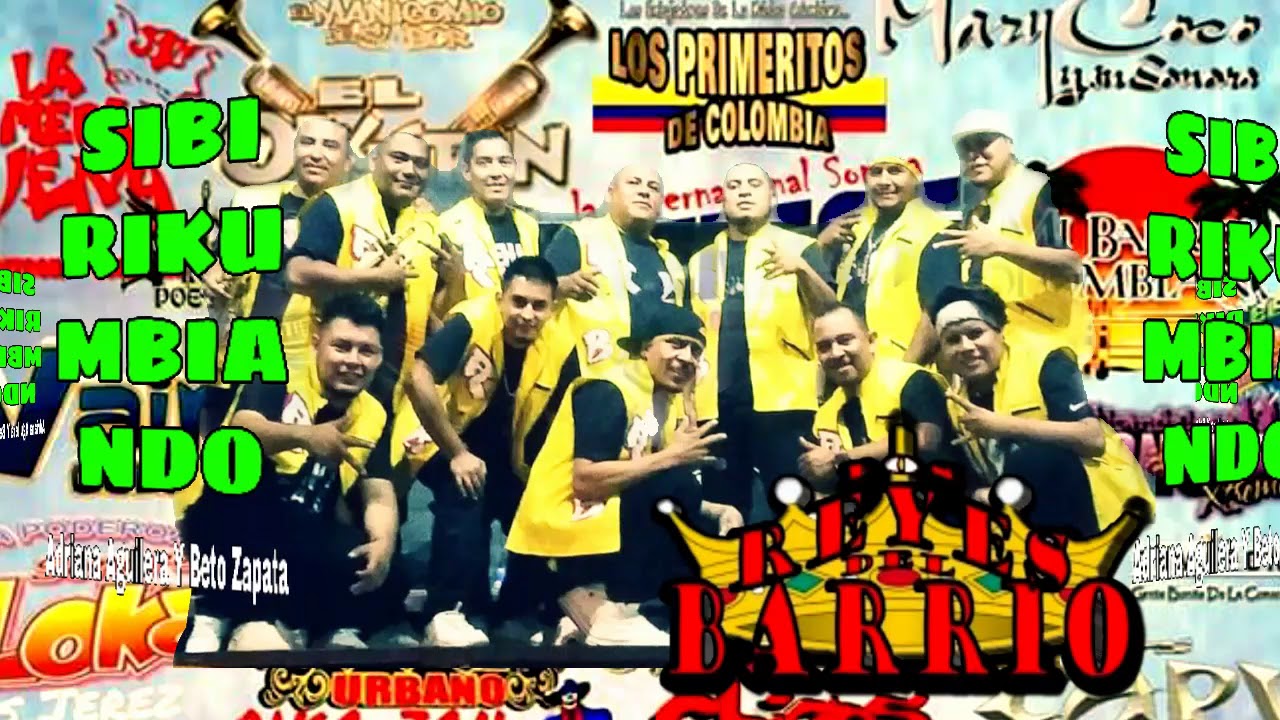 REYES DEL BARRIO mix cumbias en vivo