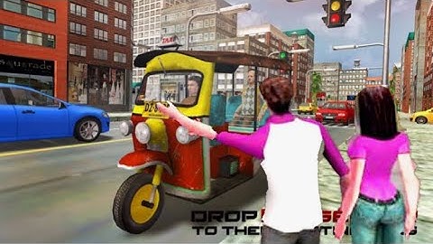 Tuk Tuk Auto Rickshaw | Tuk Tuk Driving Simulator Game For Kids Toddler!!