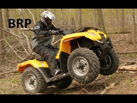 BRP Outlander 400 испытания