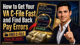 How to Get Your VA C-File Fast and Find Back Pay Errors