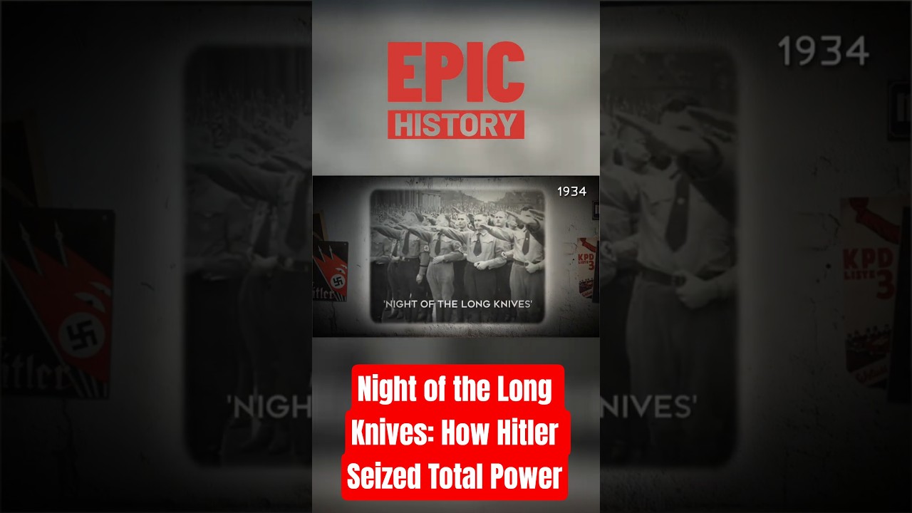 Night of the Long Knives: How Hitler Seized Total Power