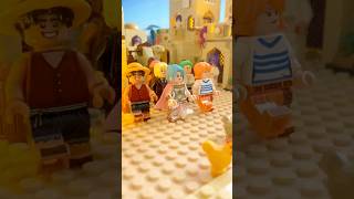 Lego One Piece Alabasta night scene #legoonepiece #lego #onepiece #moc #alabasta #luffy #legomoc