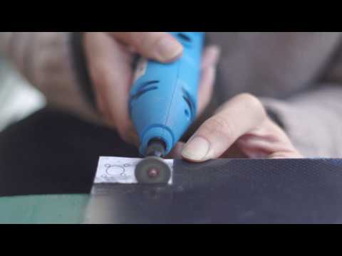 Quadcopter Parts From Carbon Fiber - Dremel Cut & Drill
