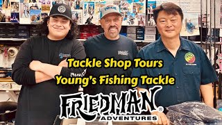 Tackle Shop Tours. Young’s Fishing Tackle in Bellflower, California, USA. Check out this great store